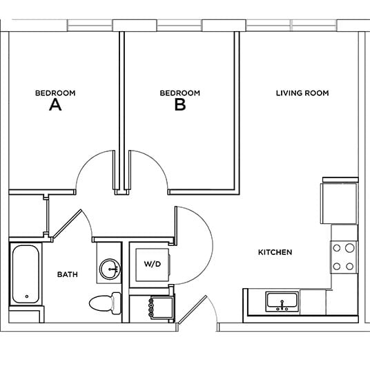 Buckeye Floor Plan | The Standard at State College